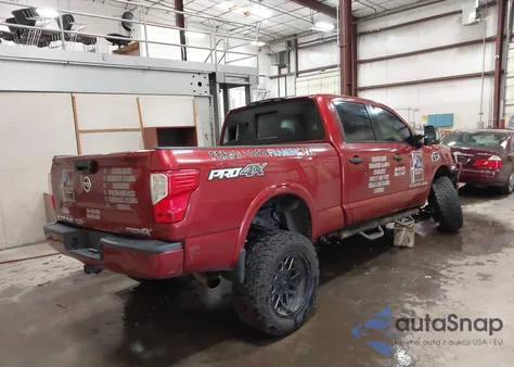 2016 Nissan Titan Xd Pro-4X Diesel z USA, uszkodzony, nr VIN 1N6BA1F43GN510021